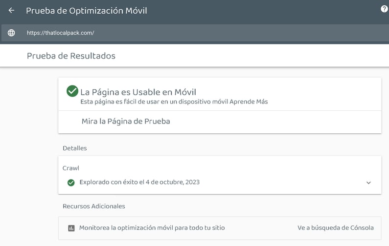 Prueba de Optimizacion Movil.